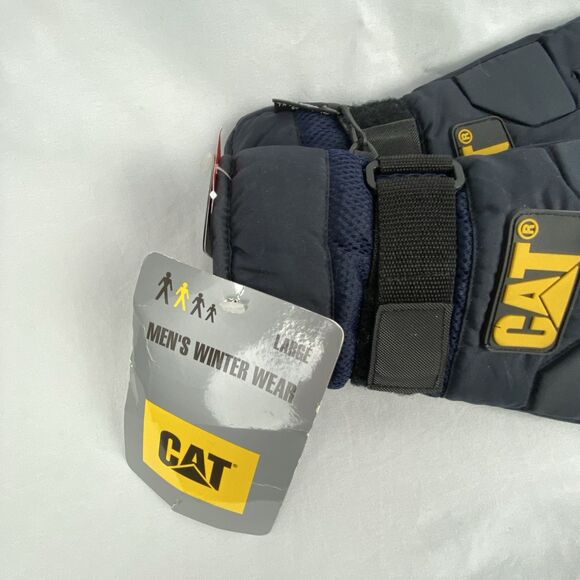 NEW! CAT CATERPILLAR Work Gloves Mens XL Thinsulate Waterproof Winter Adj Wrist - Picture 2 of 8